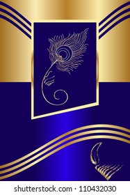 Card design of Ganesha