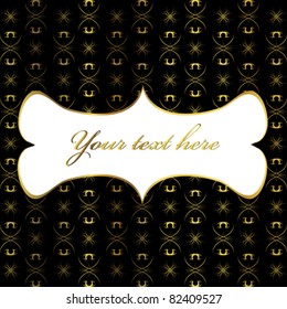 Card design for greeting card, invitation, menu