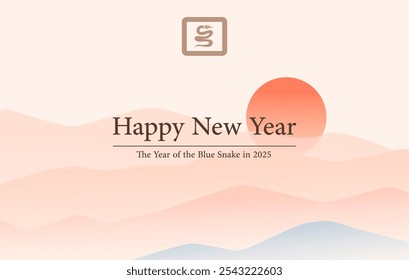 Card design of new year