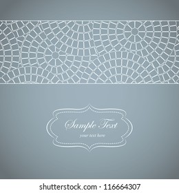 Card design with place for your text