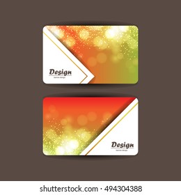 card design template,Vector illustration