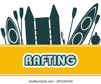 Card with elements of tourist equipment for your business, web sites, presentations, advertising etc.