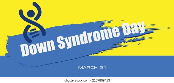 Tarjeta para el día de la marcha del evento - Día del Síndrome de Down