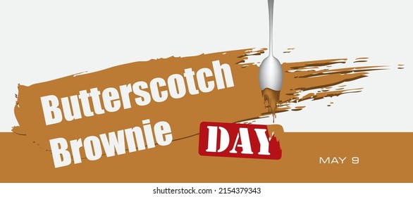 Card for event may day - Butterscotch Brownie Day