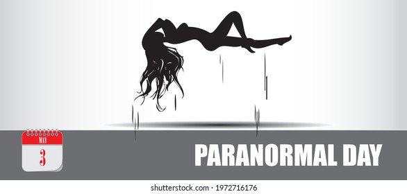 Card for event may day Paranormal Day