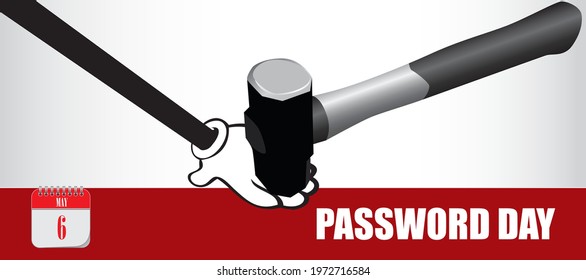 Card for event may day Password Day