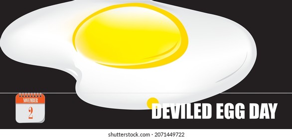 Card for event November day Deviled Egg Day