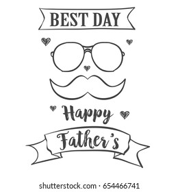 Card for father day celebration