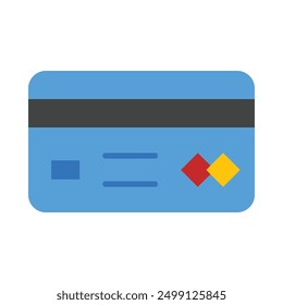 Card Flat Icon Design For Personal nad Commercial Use