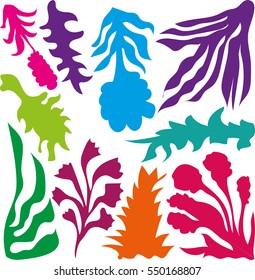 Card with floral pattern and hand drawn style texture. Design for poster, card, invitation, placard, brochure. Vector
