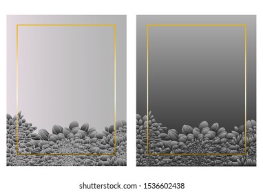 Card, frame, poster vector illustration