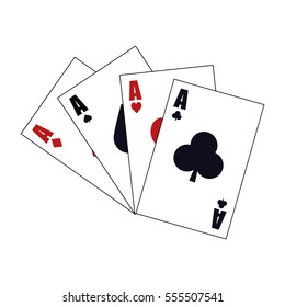 card game casino related icons image vector illustration design 