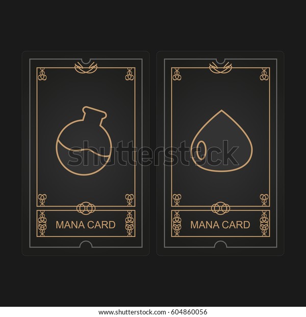 カードゲームマナのベクターイラスト のベクター画像素材 ロイヤリティフリー