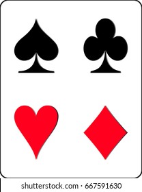 Card game symbols