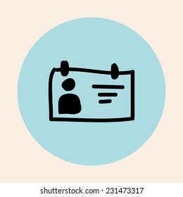 card  graphic design , vector illustration
