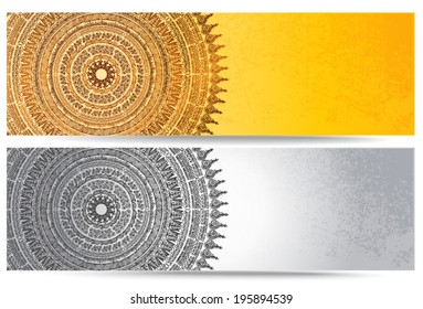 Card with Grunge background 1