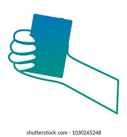 card hand hold icon image 