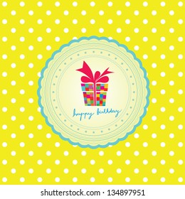 Card for happy birthday to you