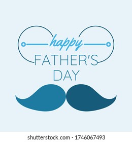 card Happy Father's Day. Give a greeting card to your father