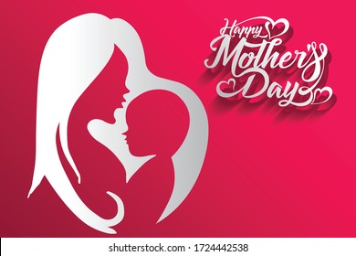 Card of Happy Mother's Day