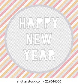 Card for Happy New Year.