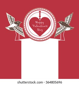 card Happy Valentine's Day