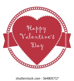 card Happy Valentine's Day