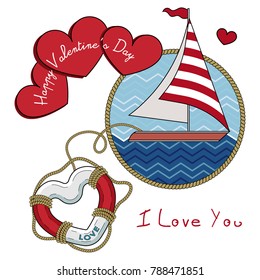 Card Happy Valentine's Day