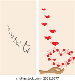 card with heart