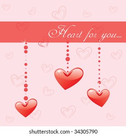 card with heart