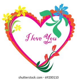 card with heart