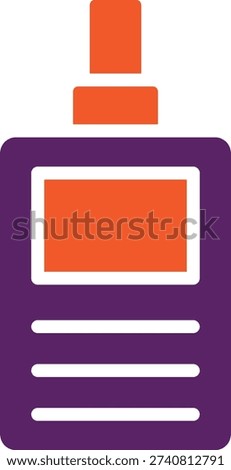 Card Holder Vector Icon Design Illustration