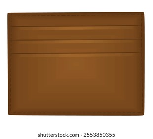 Card holder wallet. vector illustration