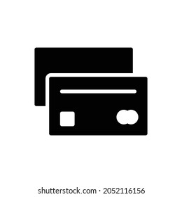 icono de tarjeta de crédito, icono de pago de tarjeta de crédito, ilustración vectorial