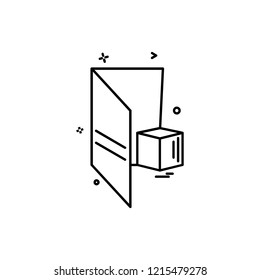 Card icon design vector