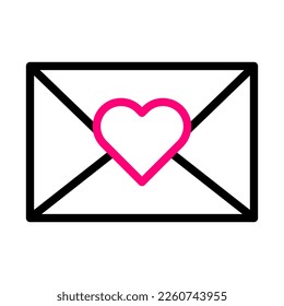 card icon duocolor pink style valentine illustration vector element and symbol perfect. Icon sign from modern collection for web.