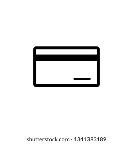 card, icon. Element of web for mobile concept and web apps illustration. Icon for website design and development, app development. Vector