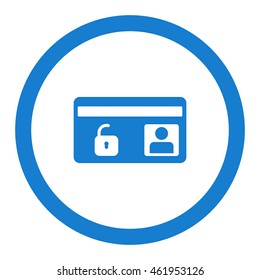 card Icon, flat design style