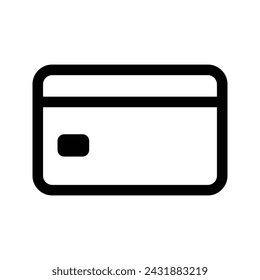 icono de tarjeta. ilustración plana de icono vectorial