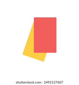 Card icon flat style element
