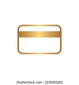 Card icon with gold gradient