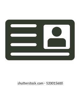 card icon illustration isolated vector sign symbol