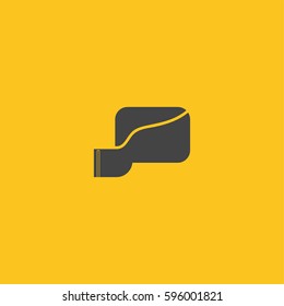 Card icon illustration isolated vector sign symbol