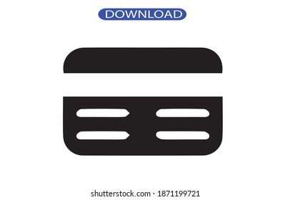 card icon or logo isolated sign symbol vector illustration - high quality black style vector icons.