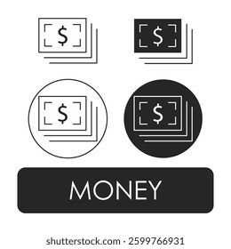 Card icon set showcasing payment methods, banking transactions, credit cards, debit cards, and digital financial service icons