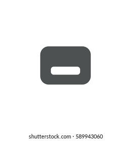 card icon. sign design