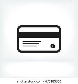 card icon, vector best flat icon EPS