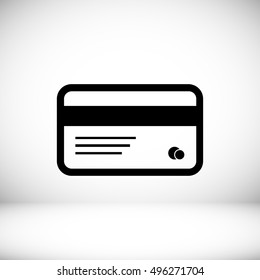 card icon, vector best flat icon EPS