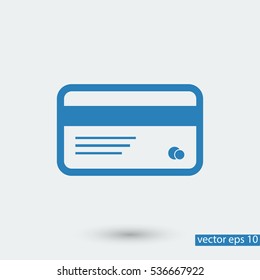 card icon, vector best flat icon EPS