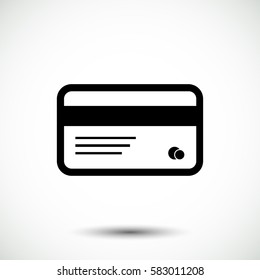 card icon, vector best flat icon EPS